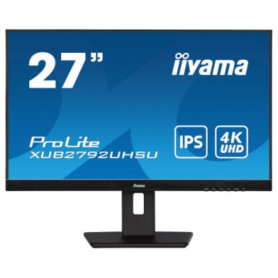 iiyama ProLite XUB2792UHSU-B5 pantalla para PC 68,6 cm (27") 3840 x 2160 Pixeles 4K Ultra HD LED Negro (Espera 4 dias)