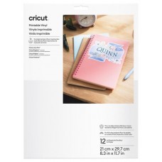 CRICUT PRINTABLE VINYL A4 - 12 SHEETS (WHITE) (Espera 4 dias) CRICUT PRINTABLE VINYL A4 - 12 SHEETS (WHITE) (Espera 4 dias)