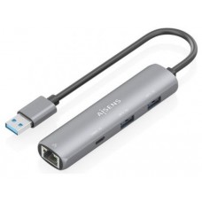 Aisens USB-A 3.0 Dock a RJ45 Hub 1xUSB-C 2xUSB-A Aisens USB-A 3.0 Dock a RJ45 Hub 1xUSB-C 2xUSB-A