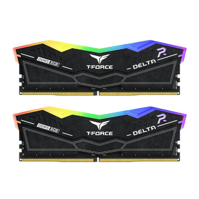 DDR5 TEAMGROUP T-FORCE DELTA RGB 8GB X2 6000 NEGRO