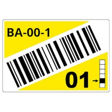 BROTHER Caja de 1 rollo de etiquetas precortadas para estanterias y estanterias paletizadas de 55 x 85 mm. Amarillo, para codigos de barras - 340 etiquetas/roll BROTHER Caja de 1 rollo de etiquetas precortadas para estanterias y estanterias paletizadas de 55 x 85 mm. Amarillo, para codigos de barras - 340 etiquetas/roll