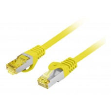 CABLE RED LANBERG LATIGUILLO CAT.6A S/FTP LSZH CU 0.5M AMARILLO FLUKE PASSED CABLE RED LANBERG LATIGUILLO CAT.6A S/FTP LSZH CU 0.5M AMARILLO FLUKE PASSED