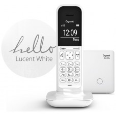 Gigaset CL390 Teléfono DECT/analógico Blanco Identificador de llamadas (Espera 4 dias) Gigaset CL390 Teléfono DECT/analógico Blanco Identificador de llamadas (Espera 4 dias)