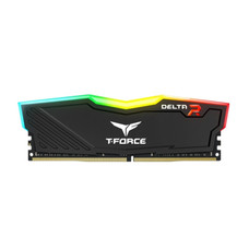 DDR4 TEAMGROUP T-FORCE DELTA RGB 16GB X2 3200 NEGRO CL16-20-20-40 1.35V DDR4 TEAMGROUP T-FORCE DELTA RGB 16GB X2 3200 NEGRO CL16-20-20-40 1.35V